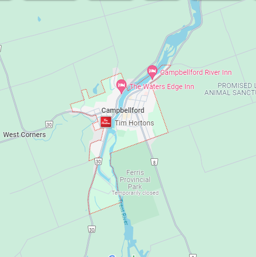 Campbellford Map